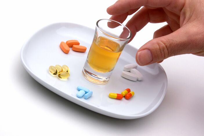 kompatibilita s alkoholom a antibiotikami