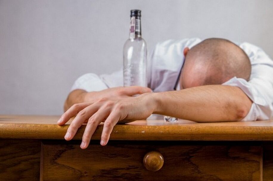 vplyv alkoholu na telo