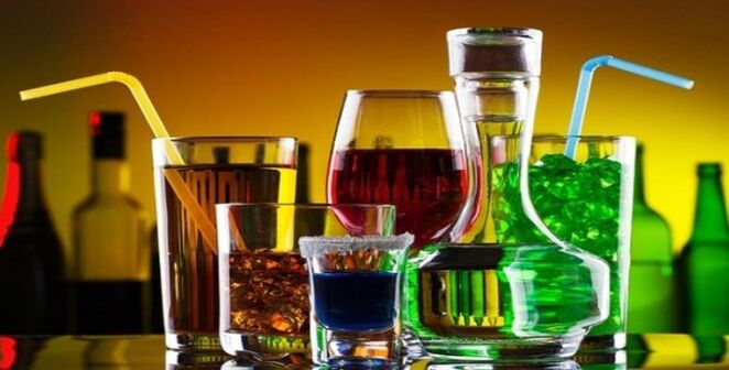 stupeň alkoholu a ujmy